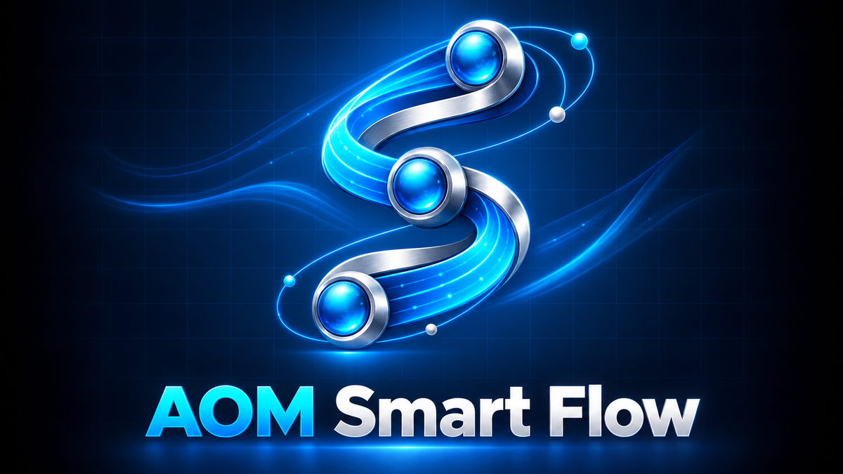 AOM Smart Flow logo